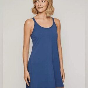 Fourlaps Activewear Vitality Dress Midnight Blue Sz Large  NWT $118